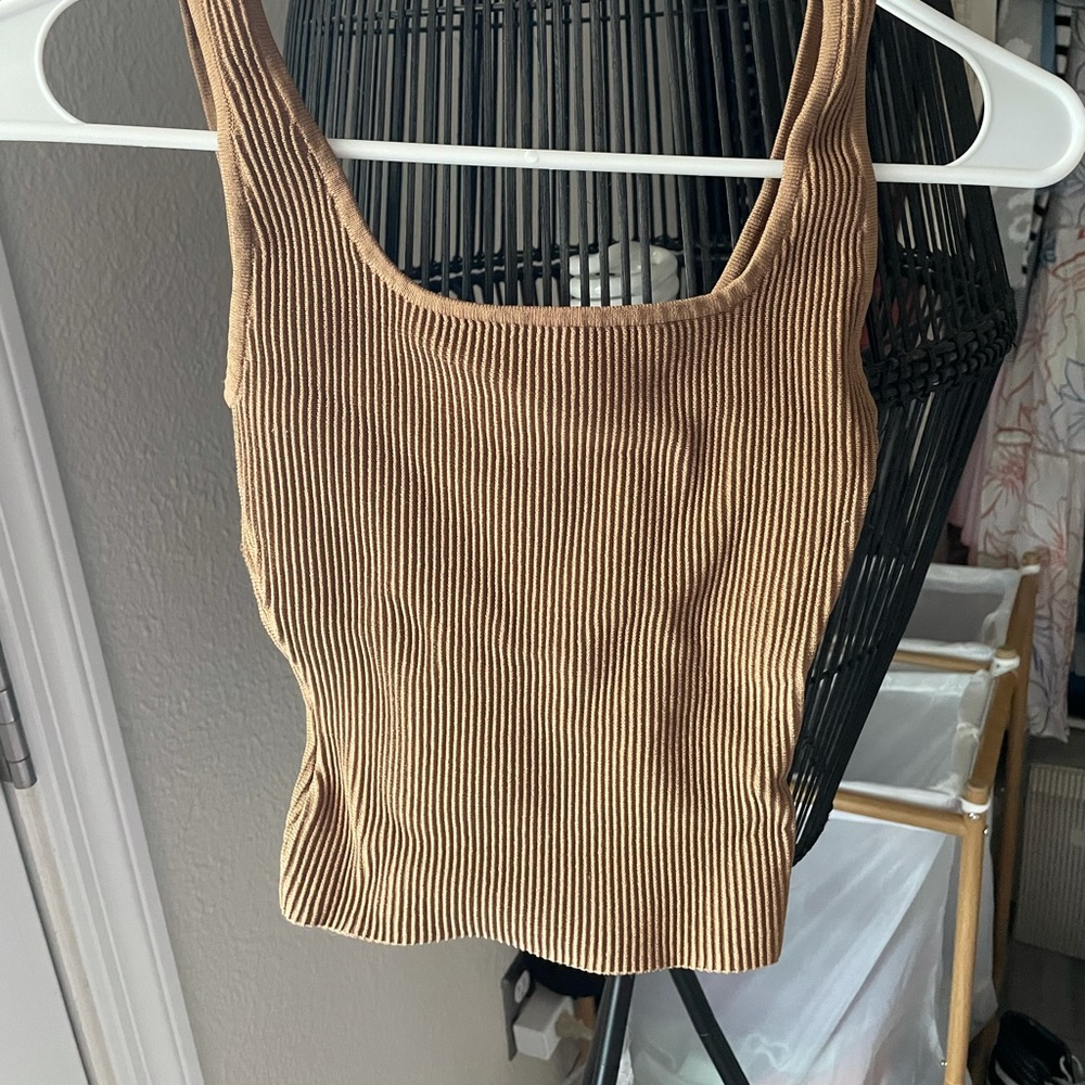 Babaton aritzia cream top